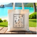 Hawaii Stamp Tote Bag: Wedding Welcome Gift