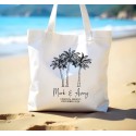 Palm Tree Tote | Destination Wedding Tote | Beach Wedding Tote | Coastal Wedding