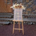 Frosted Acrylic Wedding Welcome Sign | Acrylic Welcome Sign | Wedding Signage | Custom Wedding Sign