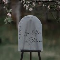 Welcome Wedding Sign | Arch Wedding Decor | Personalized Welcome to our Wedding Sign