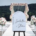 Welcome Wedding Sign | Arch Wedding Decor | Personalized Welcome to our Wedding Sign