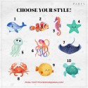 Under The Sea Birthday Party | Birthday Treat Bags | Ocean Themed Birthday Party | First Birthday Themes