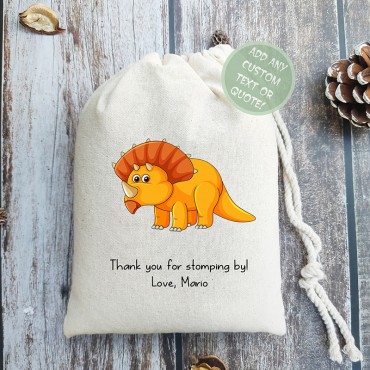 Dinosaur Party Favor Bags | Dinosaur Birthday Party | Dinosaur Themed Birthday Party