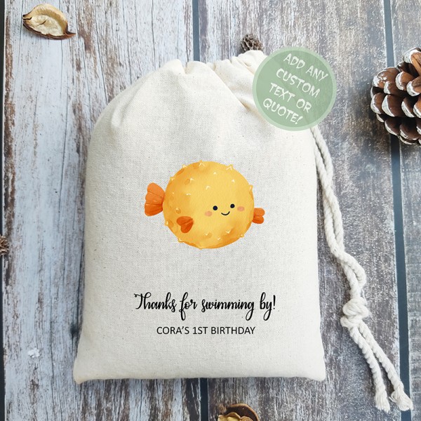 Under The Sea Birthday Party | Birthday Treat Bags | Ocean Themed Birthday Party | First Birthday Themes