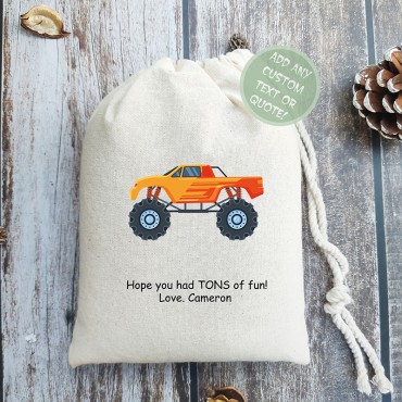 Monster Truck Birthday Party | Goodie Bags for Kids | Birthday Gift Bags | Monster Truck Birthday Decorations