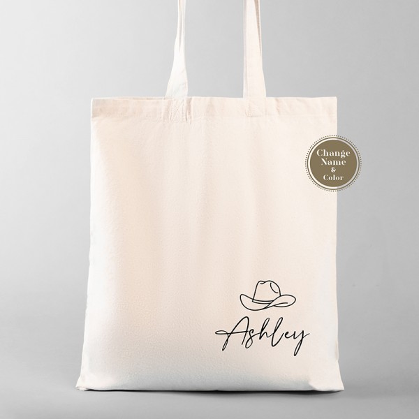 Personalized Name Tote | Nashville Bachelorette Favors | Cowgirl Themed Bachelorette | Nash Bash | Rodeo Personalized Name Tote | Nashville Bachelorette Favors | Cowgirl Themed Bachelorette | Nash Bash | Rodeo