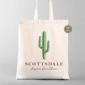 Scottsdale Bachelorette Party Cactus Totes | Bachelorette Gift Bags | Cactus Tote Bags | Desert Disco 