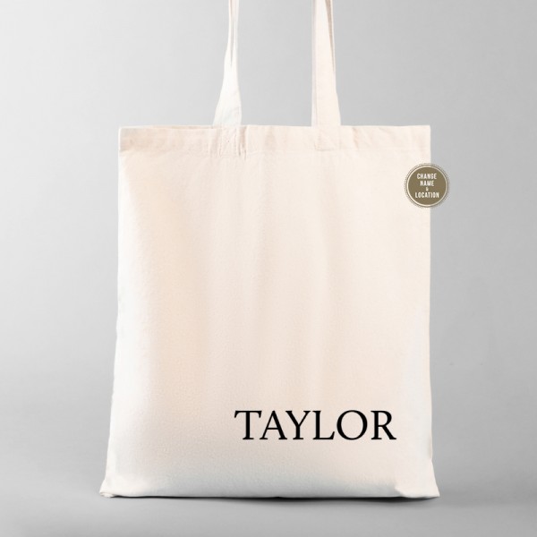 Personalized Name Tote | Bachelorette Totes | Bridesmaid Name Tote | Bachelorette Party Favors